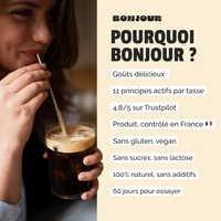 Bonjour – GOURMAND, COMPLET ET NATUREL