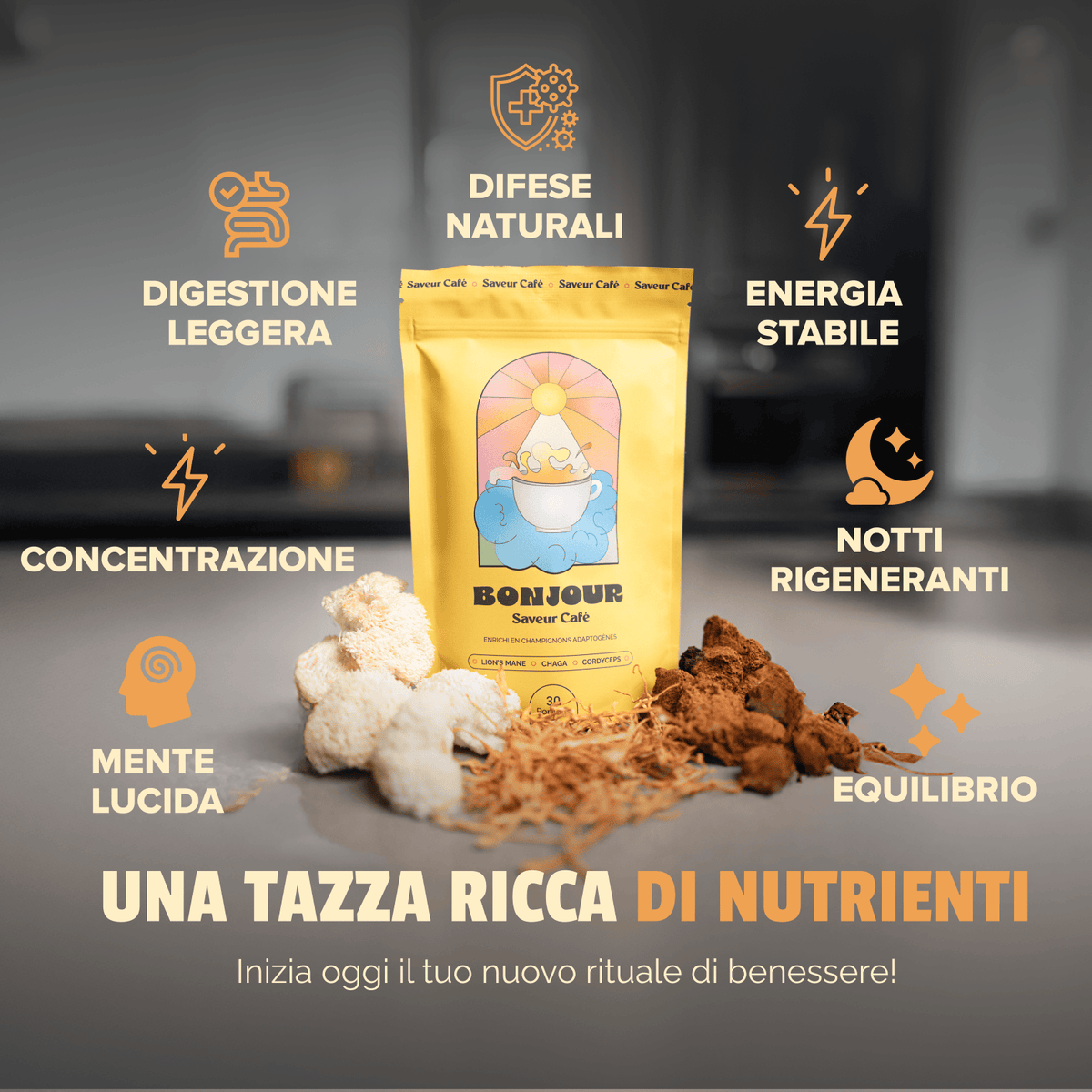 Bonjour – GOLOSO, COMPLETO E NATURALE