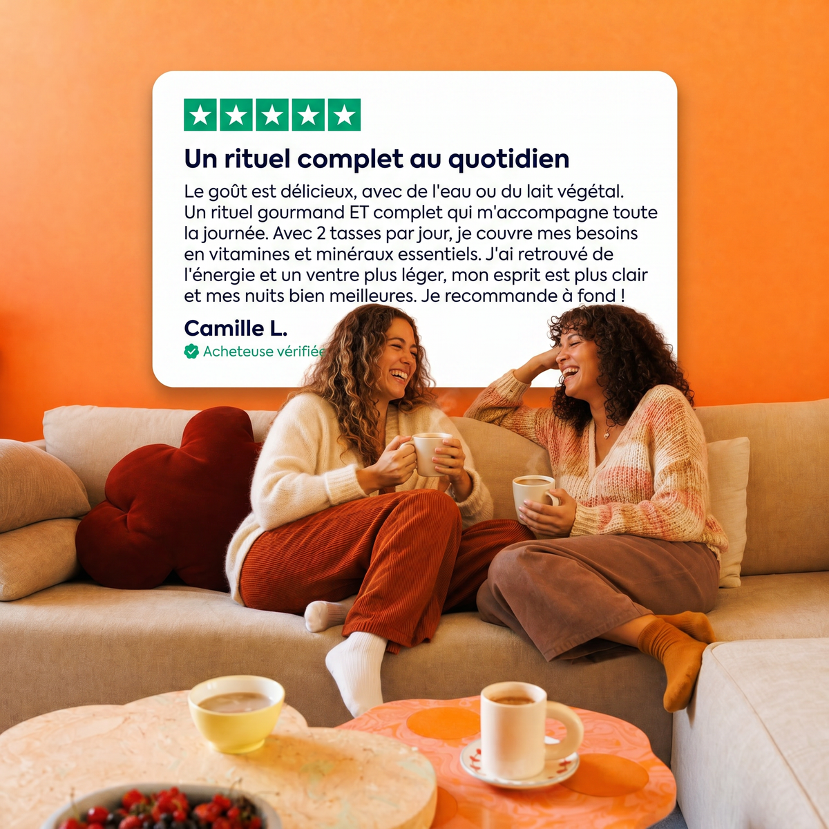 Bonjour – GOURMAND, COMPLET ET NATUREL
