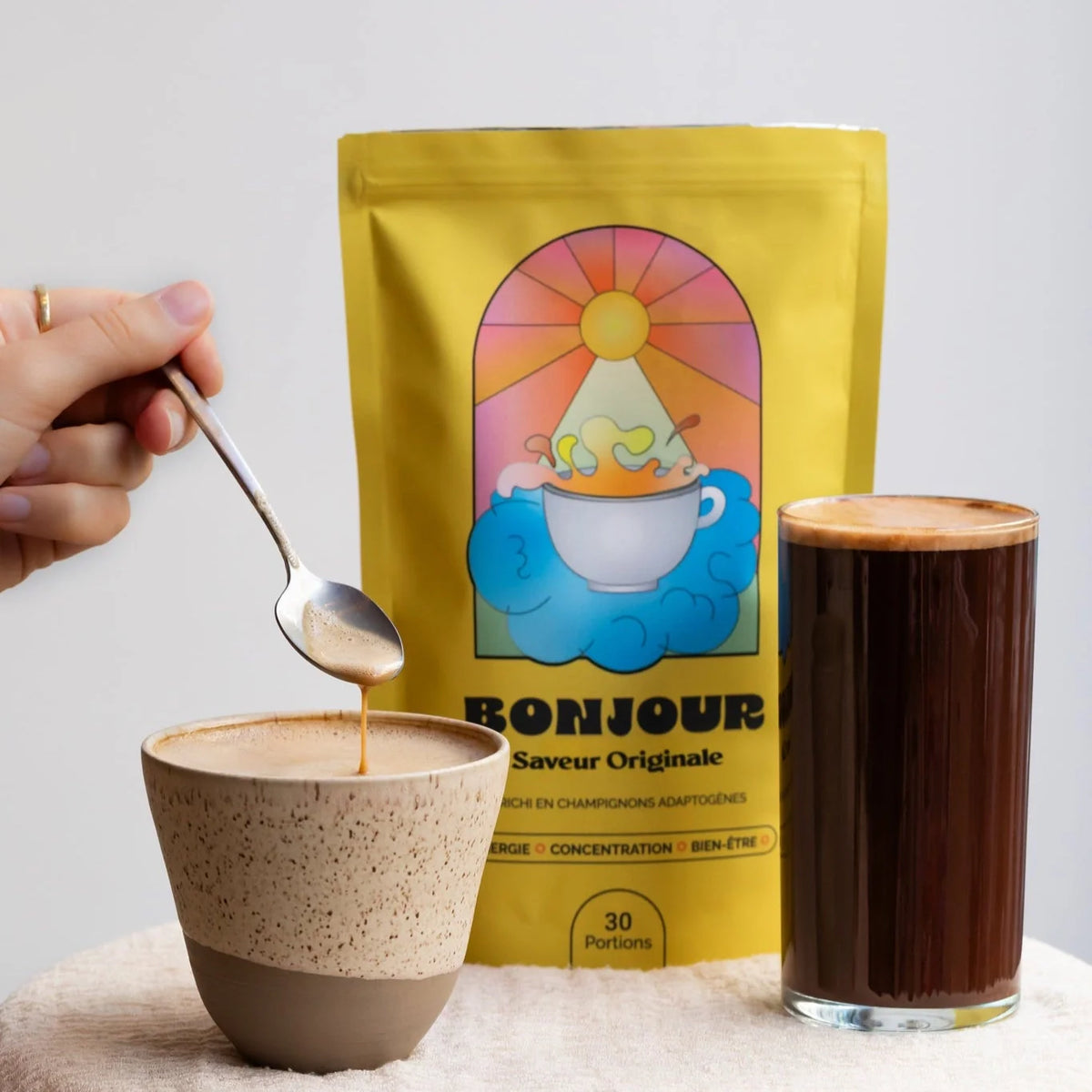 Bonjour – GOURMAND, COMPLET ET NATUREL